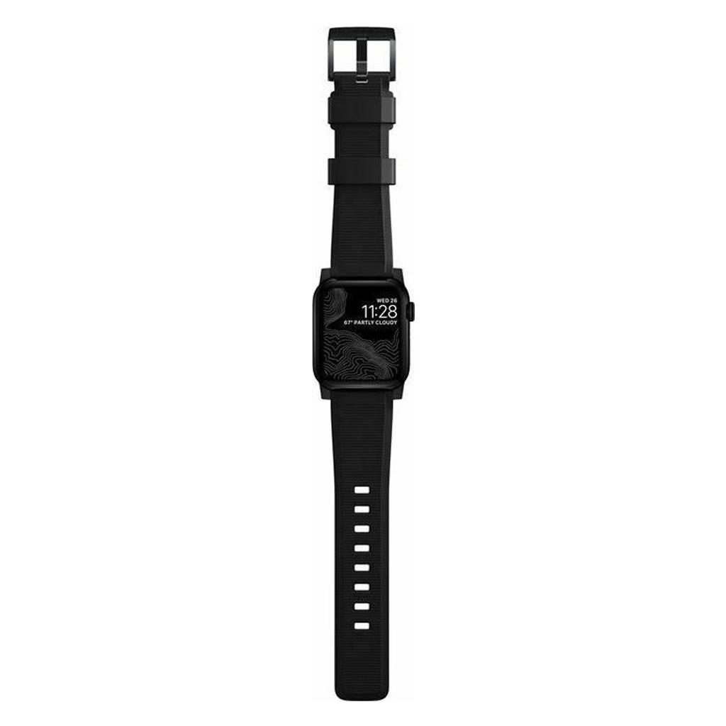 Nomad® Rugged NM1A31BN00 Apple Watch 41mm / 40mm / 38mm Black Hardware Band – Black