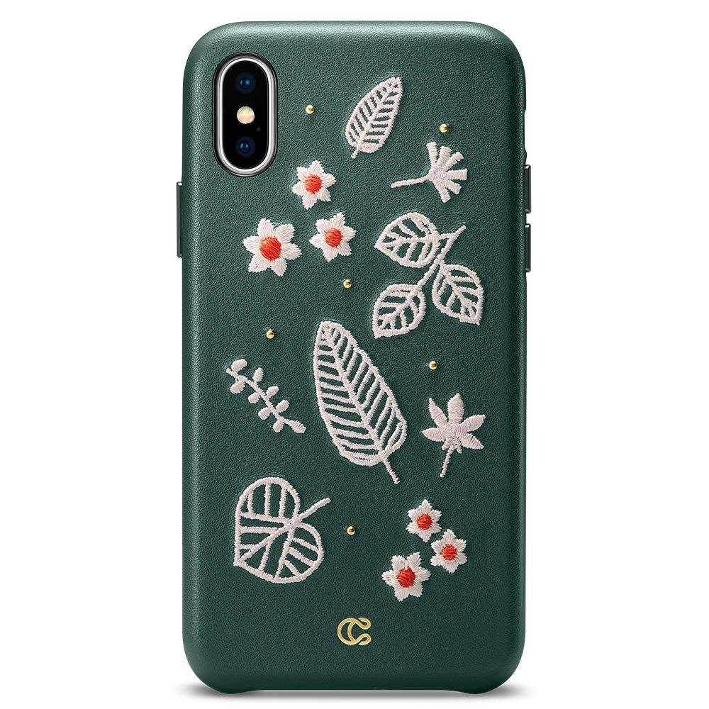 Spigen® Ciel by Cyrill Portland Collection 065CS25620 iPhone XS Max Case – Forest Green