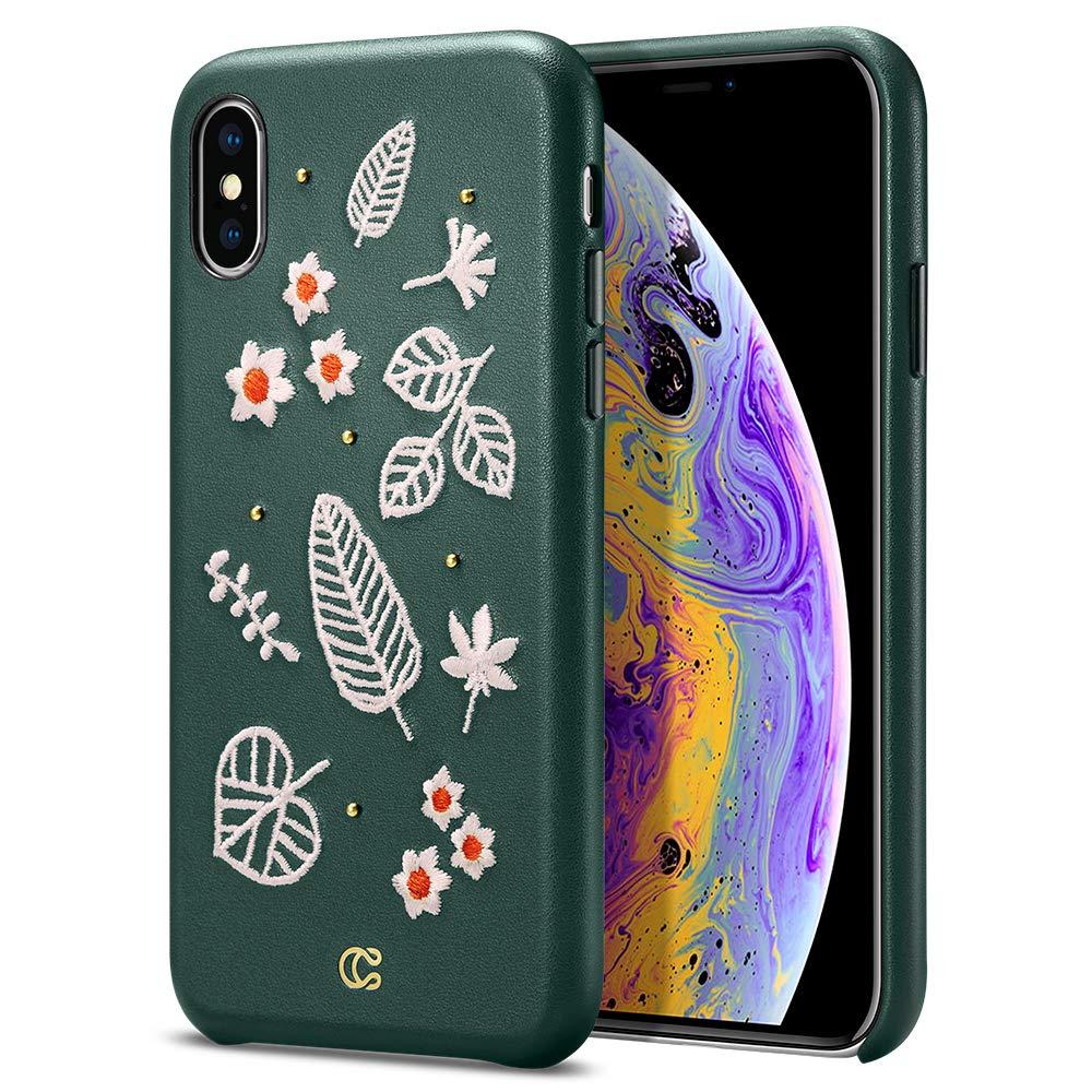 Spigen® Ciel by Cyrill Portland Collection 065CS25620 iPhone XS Max Case – Forest Green