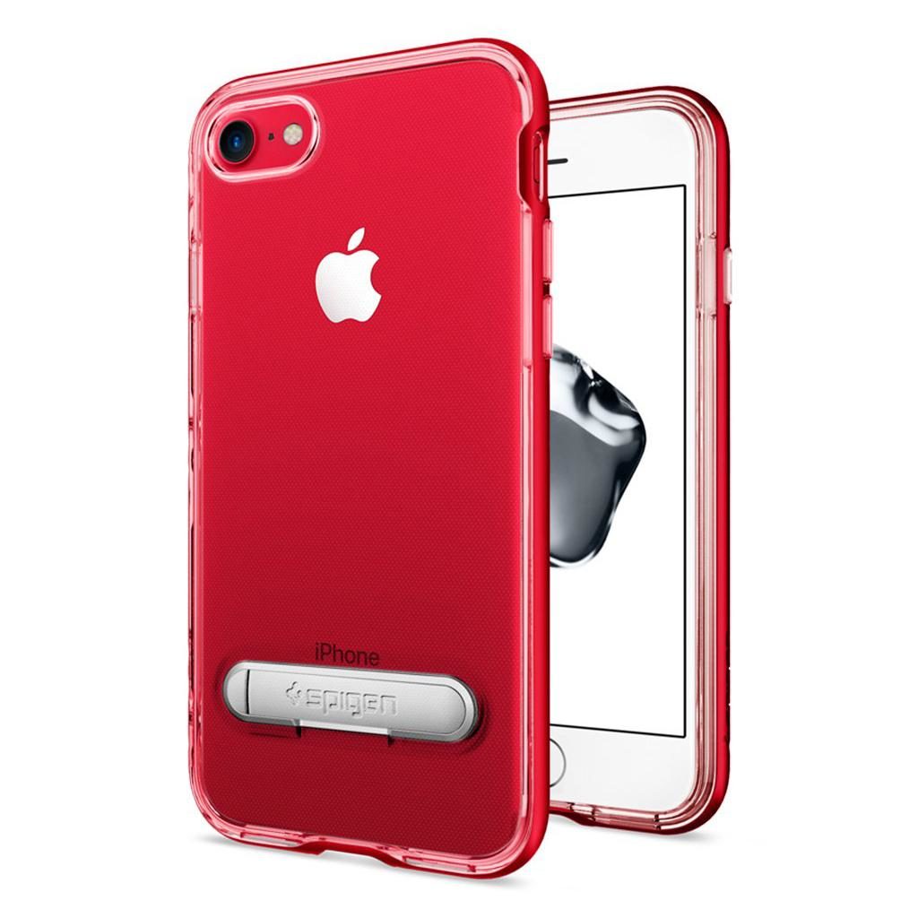 Spigen® Crystal Hybrid™ 042CS21520 iPhone SE (2022 / 2020) / 8 / 7 Case – Dante Red