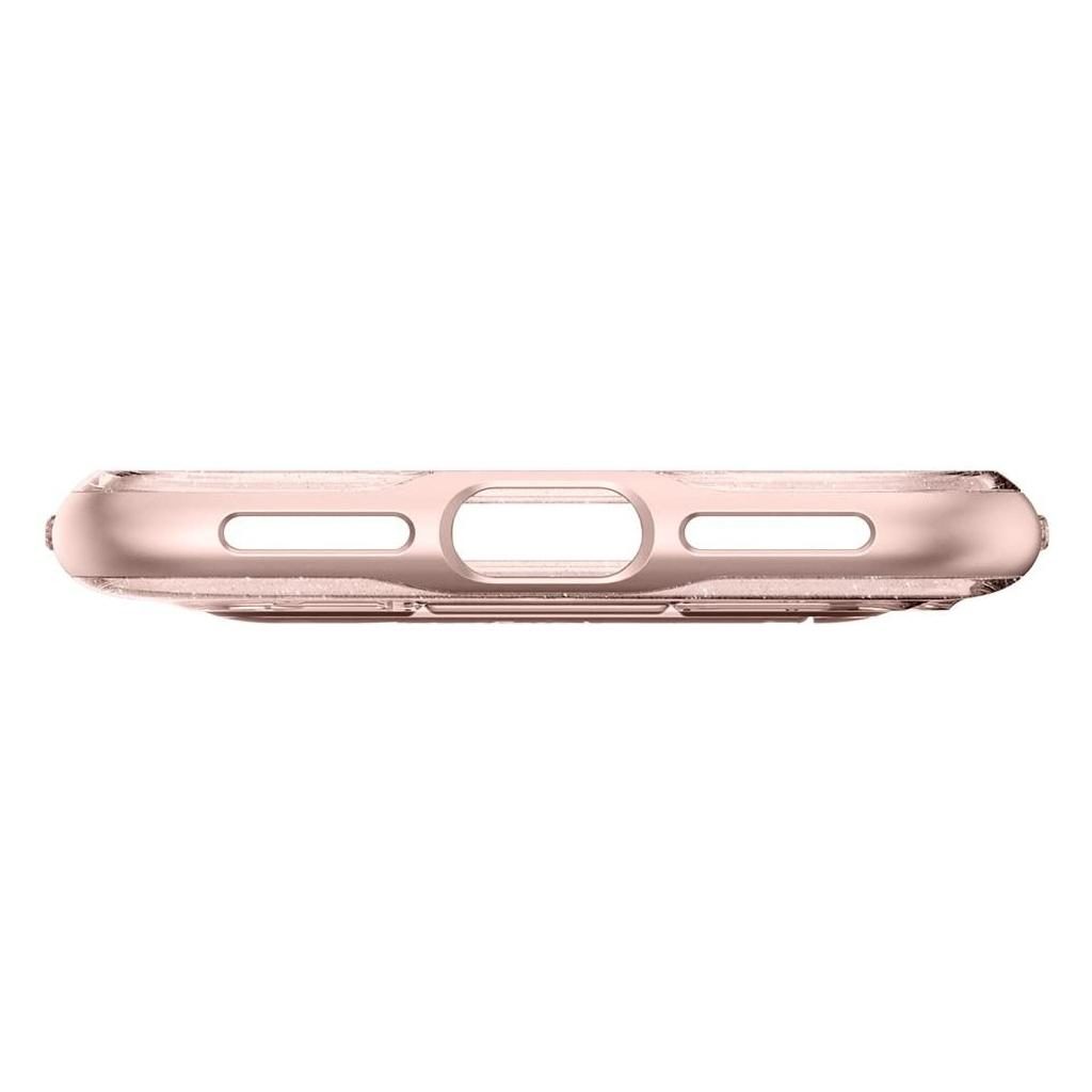Spigen® Crystal Hybrid™ Glitter 042CS21213 iPhone SE (2022 / 2020) / 8 / 7 Case – Rose Quartz