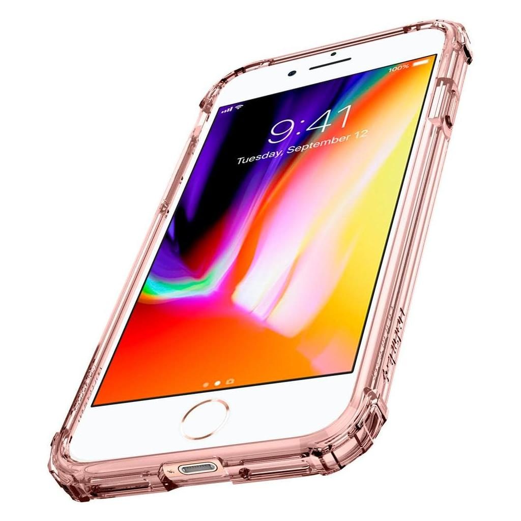Spigen® Crystal Shell™ 042CS20308 iPhone SE (2022 / 2020) / 8 / 7 Case - Rose Crystal