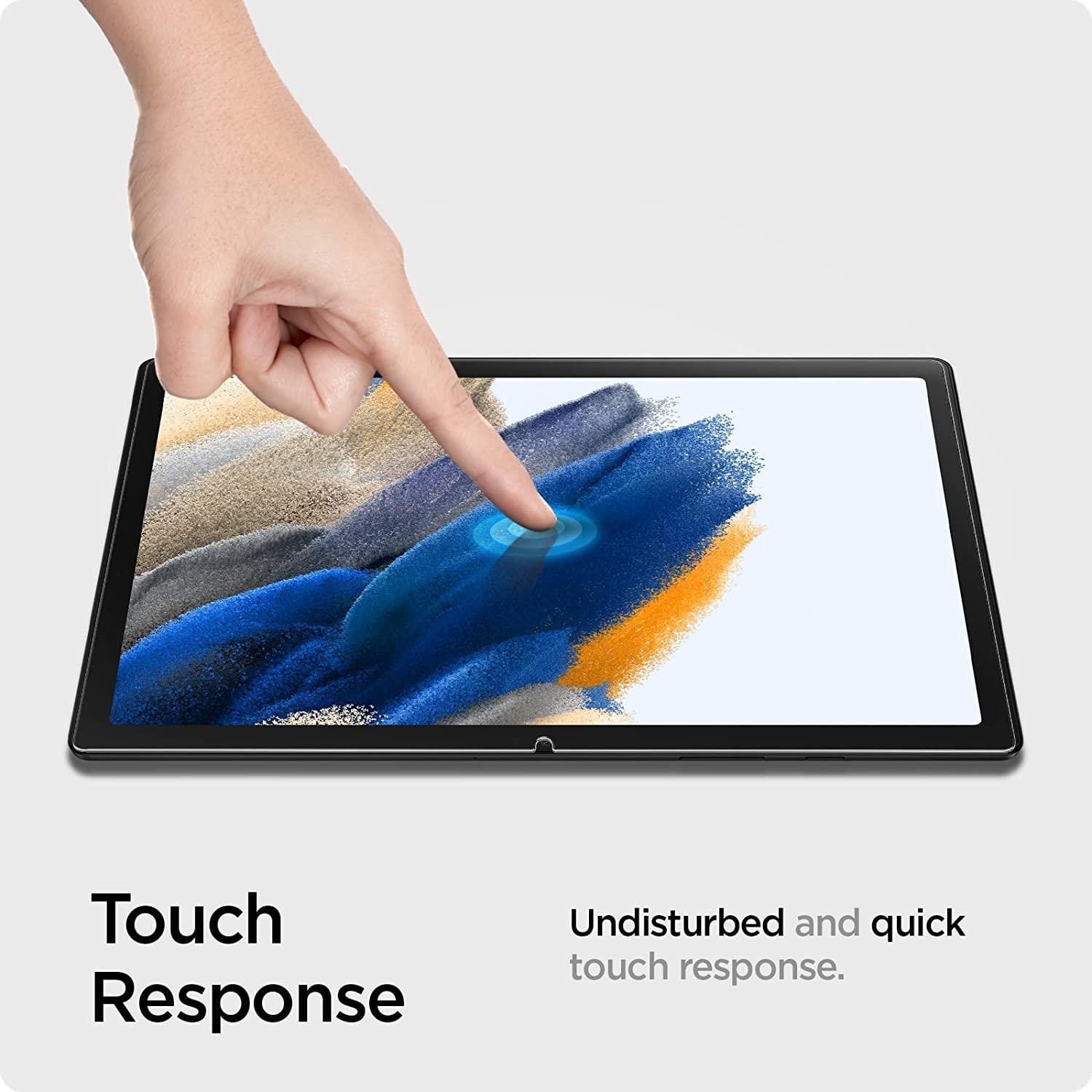 Spigen® GLAS.tR™ AGL04227 Samsung Galaxy Tab A8 (2022) Premium Tempered Glass Screen Protector