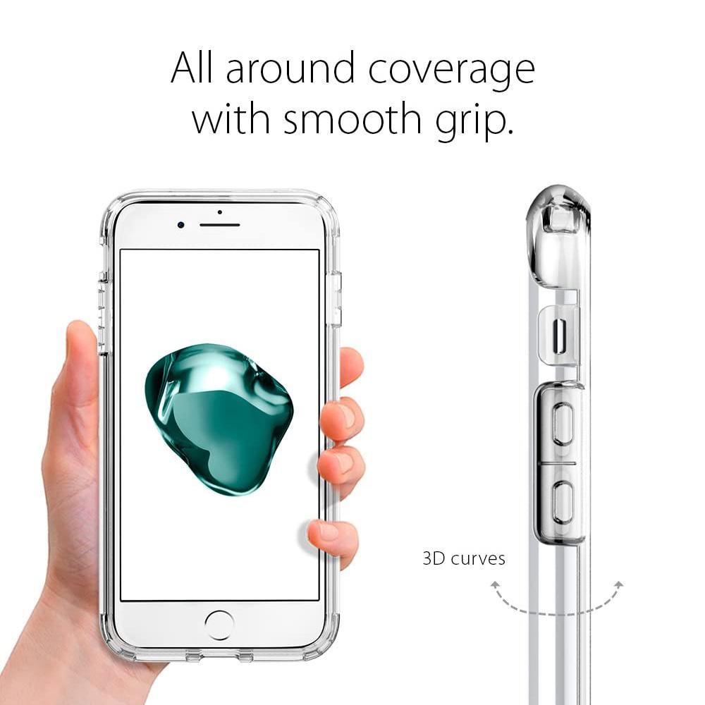 Spigen® Hybrid Armor™ 043CS21046 iPhone 8 Plus / 7 Plus Case – Jet White