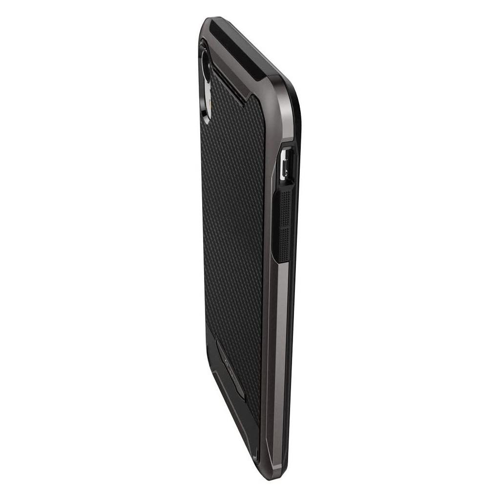 Spigen® Hybrid™ NX 064CS24903 iPhone XR Case – Gunmetal