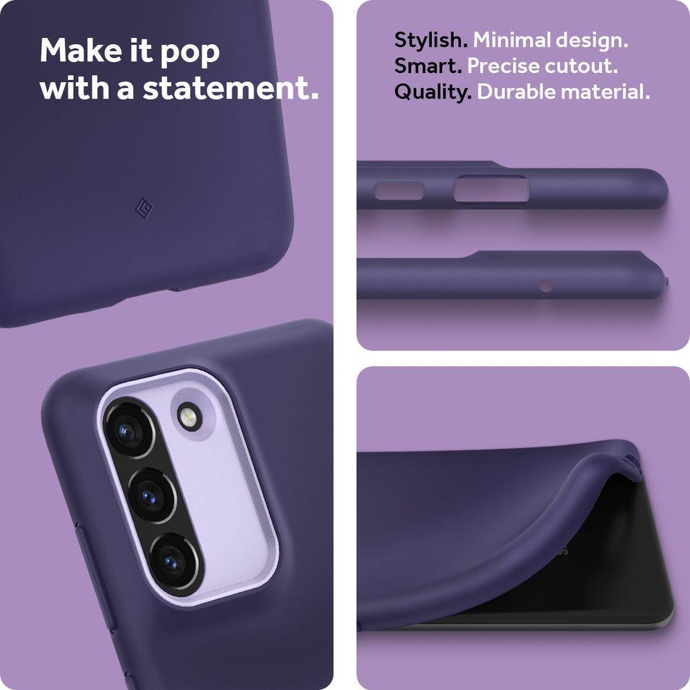 Spigen® Nano Pop by Caseology® Collection ACS03061 Samsung Galaxy S21 FE Case - Light Violet