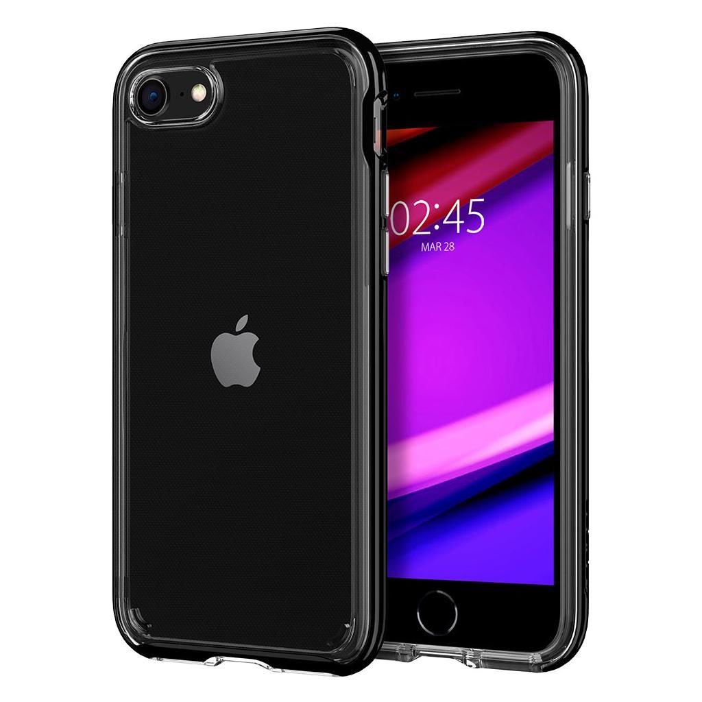 Spigen® Neo Hybrid™ Crystal 054CS22367 iPhone SE (2022 / 2020) / 8 / 7 Case – Jet Black