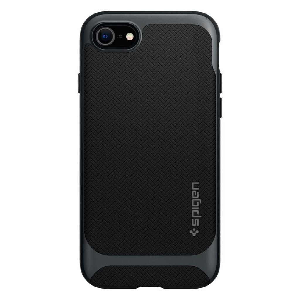 Spigen® Neo Hybrid™ Herringbone™ ACS00952 iPhone SE (2022 / 2020) / 8 / 7 Case - Metal Slate