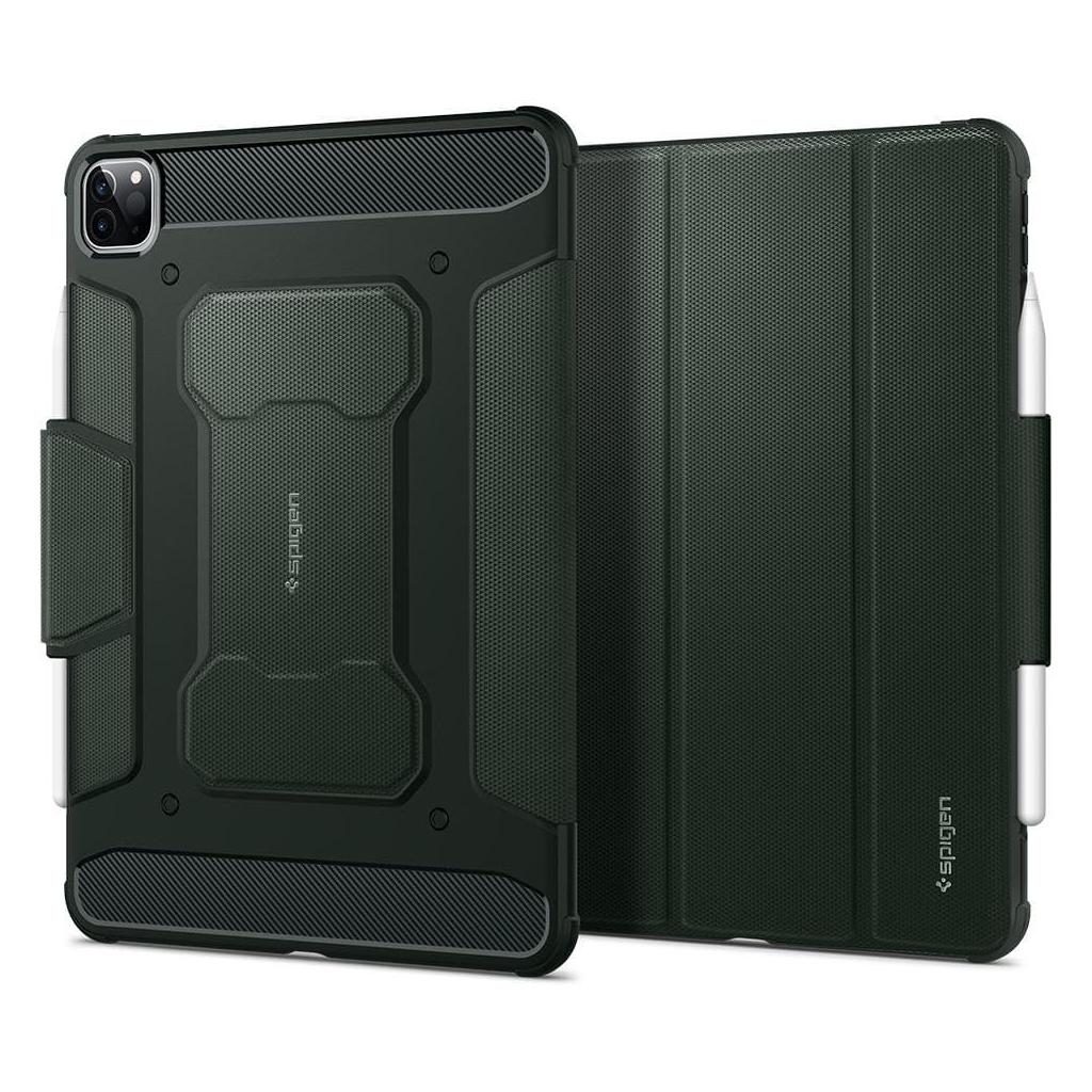 Spigen® Rugged Armor™ Pro ACS01026 iPad Pro 11-inch (2021 / 2020 / 2018) Case – Military Green