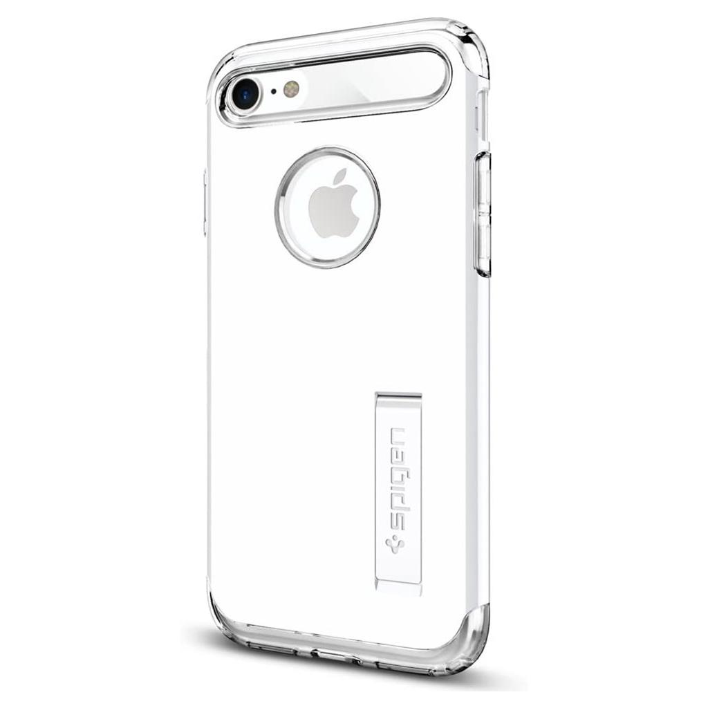 Spigen® Slim Armor™ 042CS21048 iPhone 8 / 7 Case – Jet White
