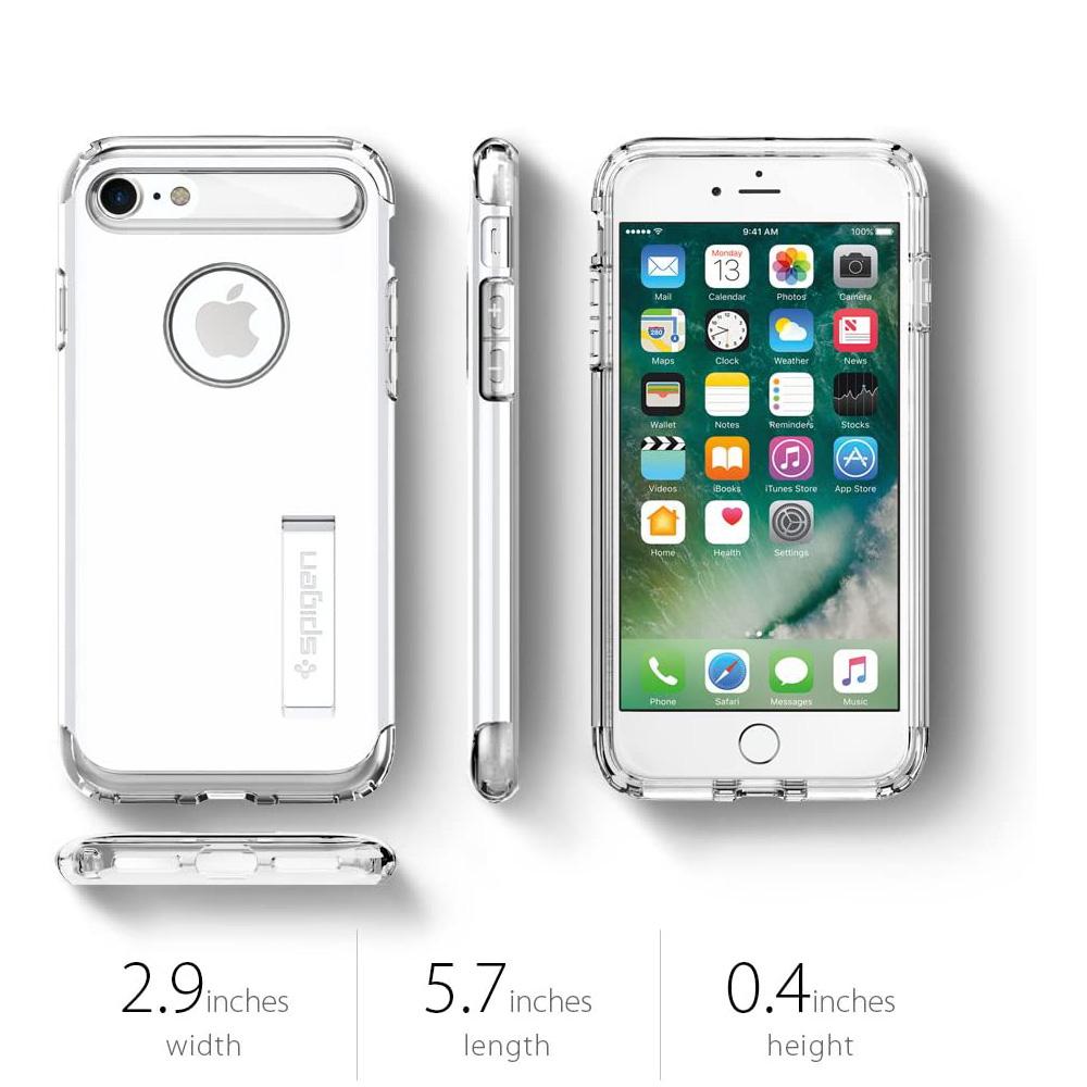 Spigen® Slim Armor™ 042CS21048 iPhone SE (2020) / 8 / 7 Case – Jet White