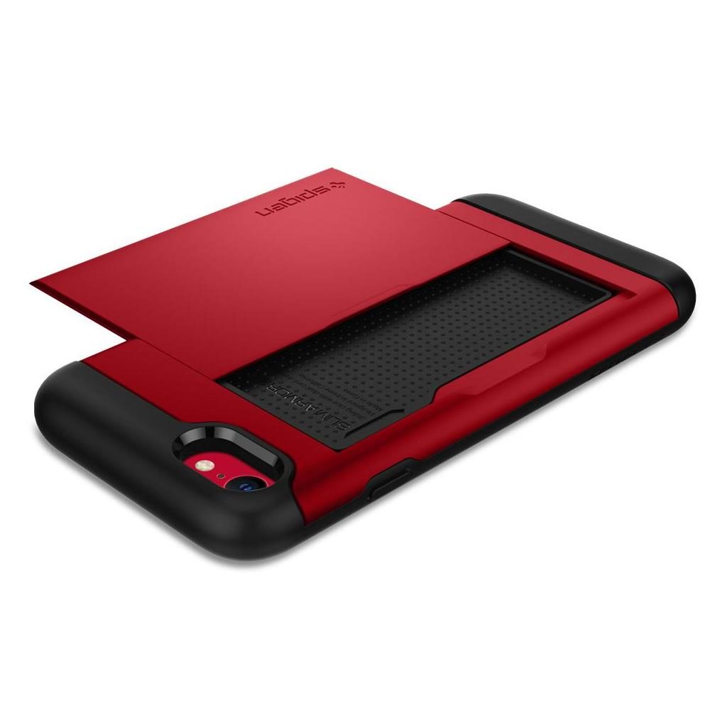 Spigen® Slim Armor™ CS 042CS21725 iPhone SE (2022 / 2020) / 8 / 7 Case - Red