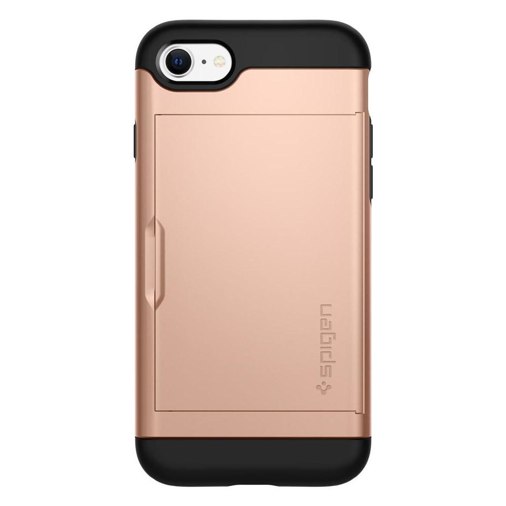 Spigen® Slim Armor™ CS 054CS22570 iPhone SE (2022 / 2020) / 8 / 7 Case – Blush Gold
