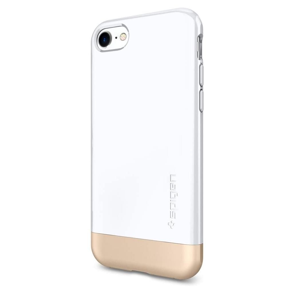 Spigen® Style Armor 042CS21039 iPhone SE (2022 / 2020) / 8 / 7 Case – Jet White
