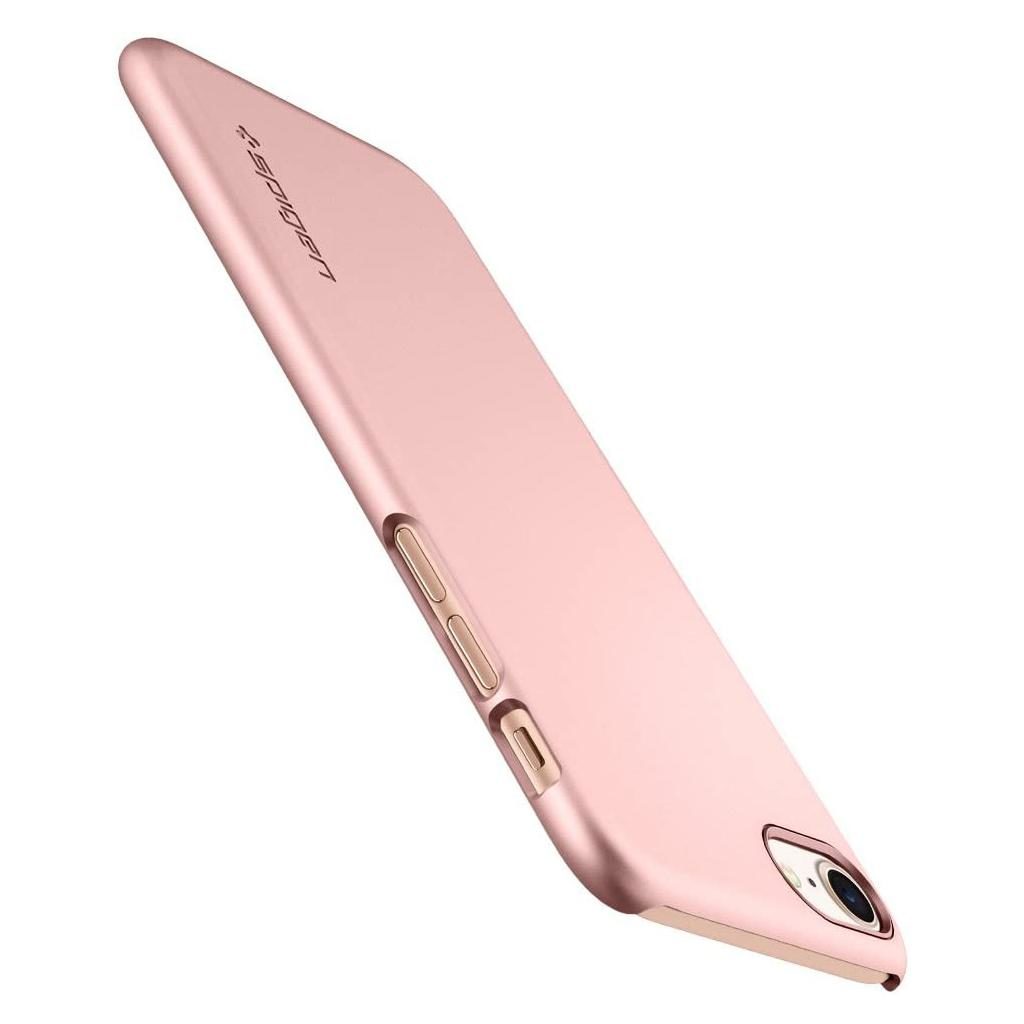 Spigen® Thin Fit™ 054CS22207 iPhone SE (2022 / 2020) / 8 / 7 Case – Rose Gold
