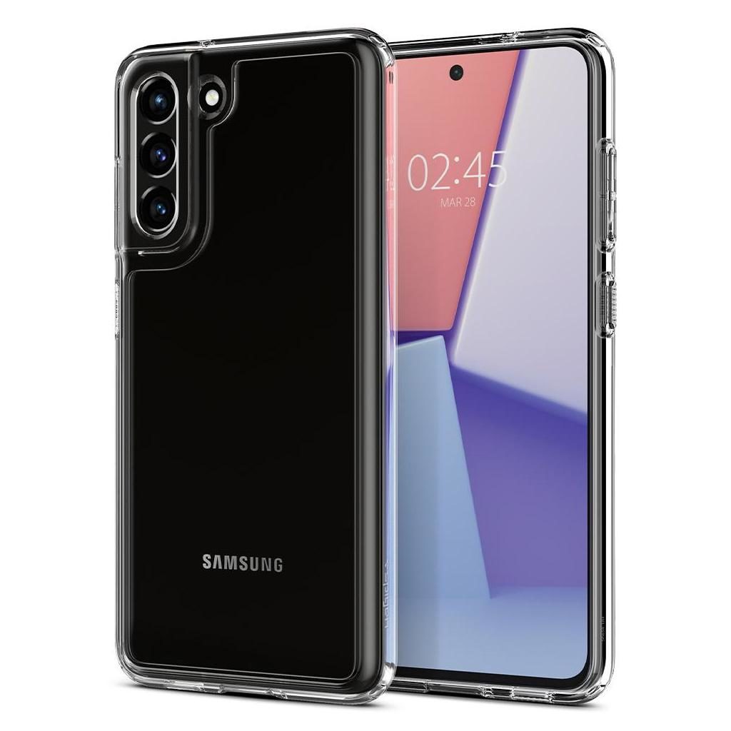 Spigen® Ultra Hybrid™ ACS03051 Samsung Galaxy S21 FE Case - Crystal Clear