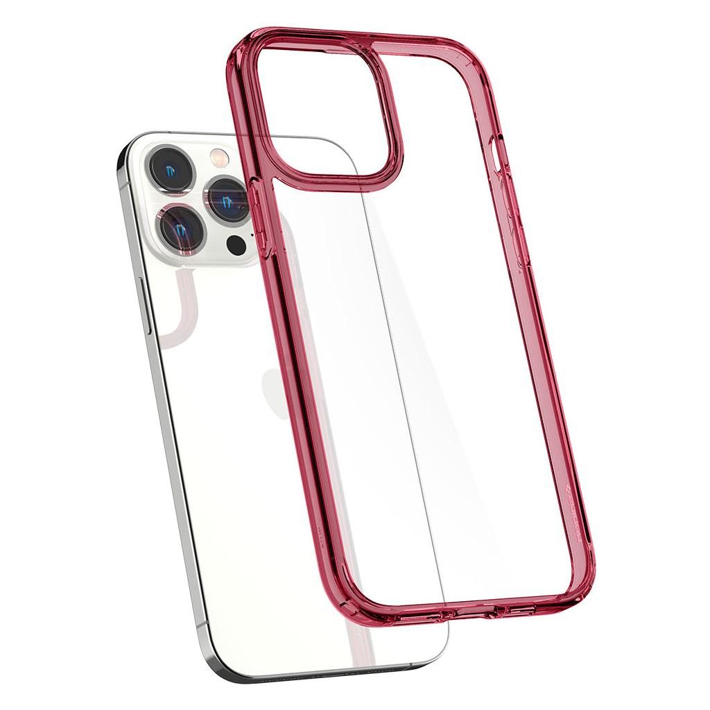 Spigen® Ultra Hybrid™ ACS03206 iPhone 13 Pro Max Case - Red Crystal
