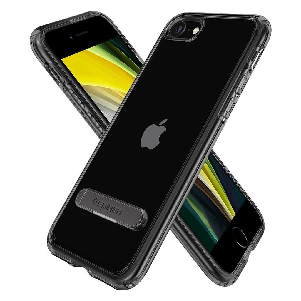 Spigen® Ultra Hybrid™ S 054CS22212 iPhone SE (2022 / 2020) / 8 / 7 Case – Jet Black
