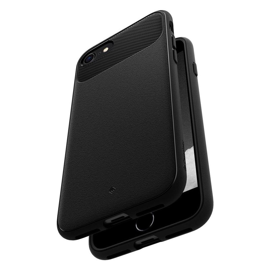 Spigen® Vault by Caseology® Collection ACS00956 iPhone SE (2022 / 2020) / 8 / 7 Case – Matte Black