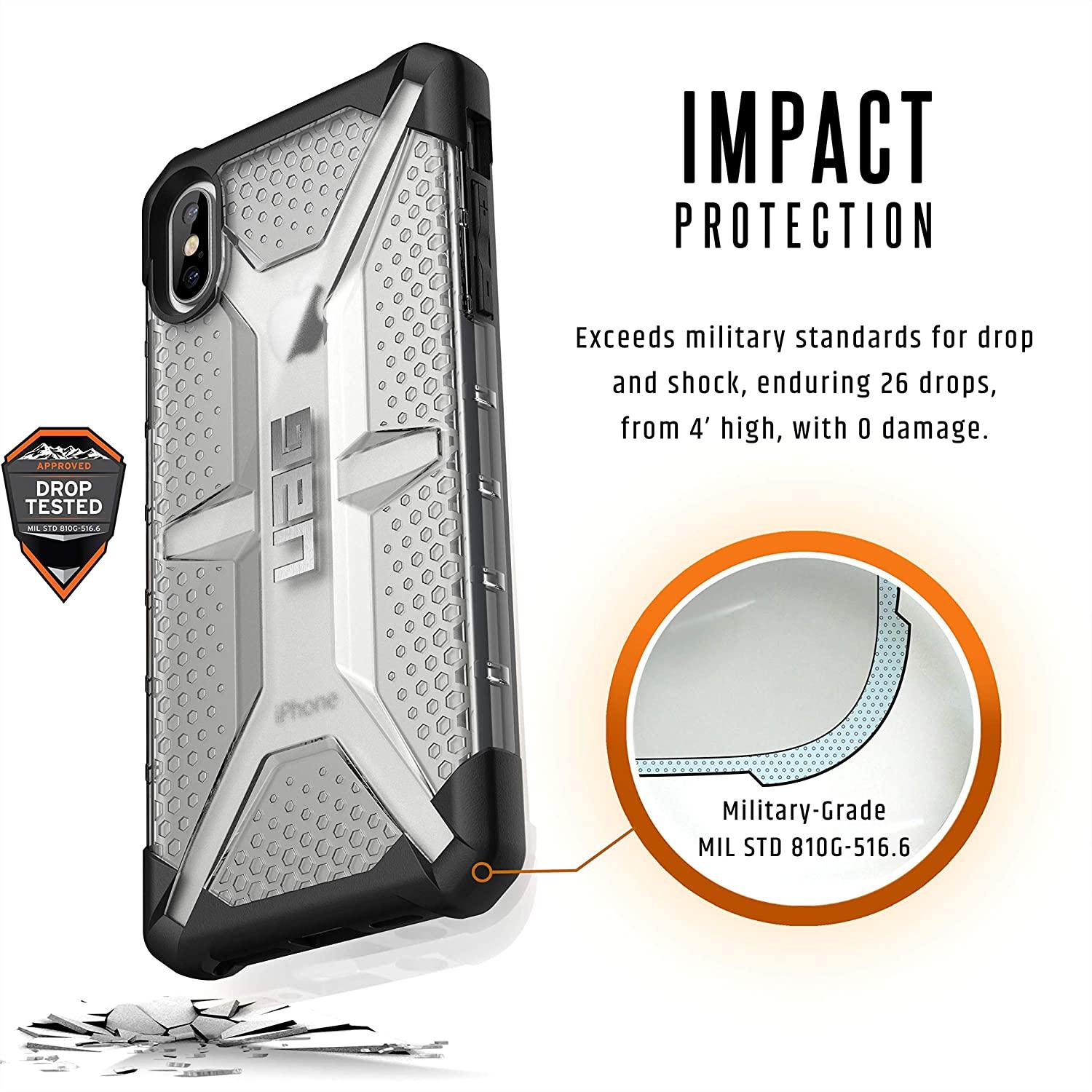 Urban Armor Gear (UAG) Plasma Feather Light 111103114343 iPhone XS Max Case – Ice