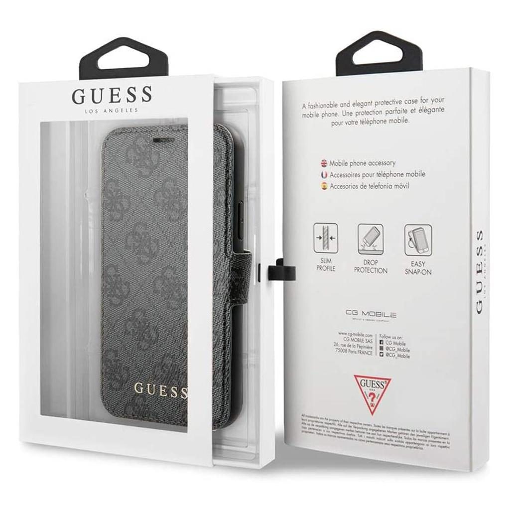 Guess® Charms Book Collection GUFLBKSN584GG iPhone 11 Pro Case – Gray