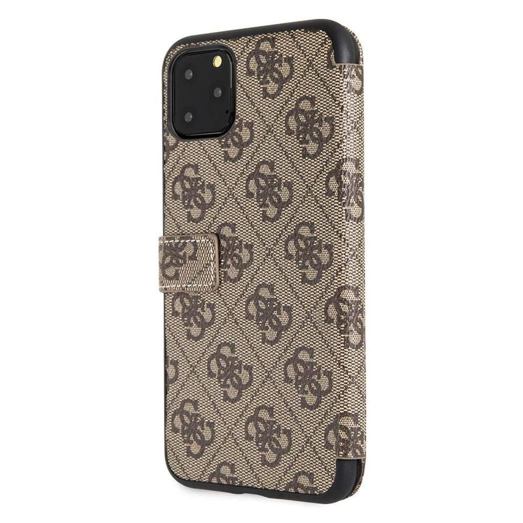 Guess® Charms Book Collection GUFLBKSN654GB iPhone 11 Pro Max Case – Brown