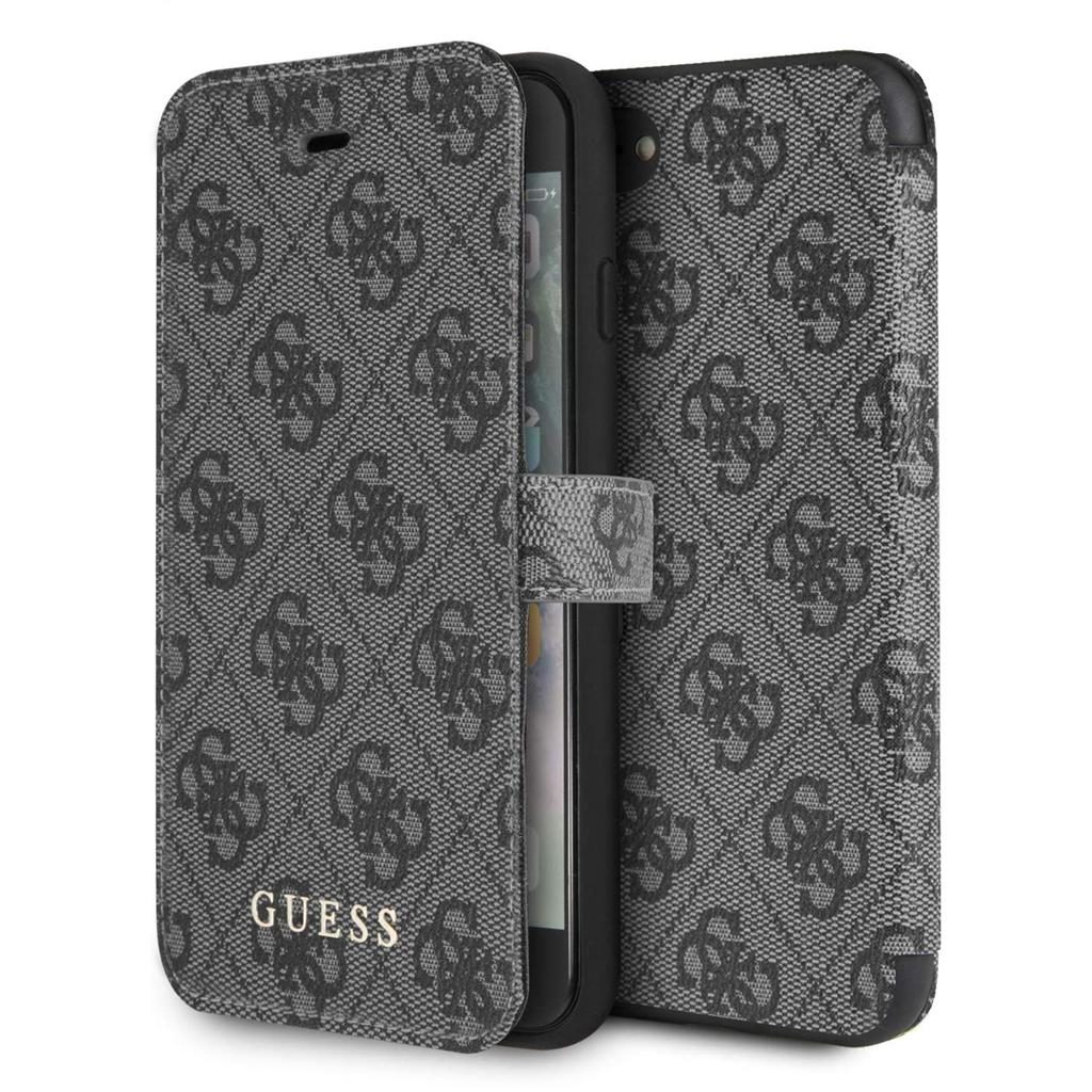 Guess® Charms Book Collection GUFLBKI84GG iPhone SE (2022 / 2020) / 8 / 7 Case – Gray