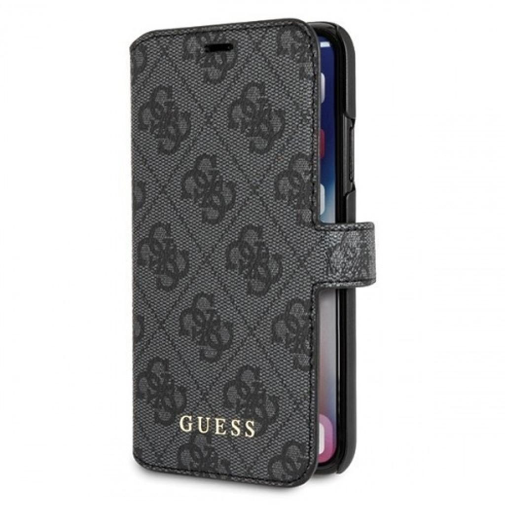 Guess® Charms Book Collection GUFLBKPX4GG iPhone XS / X Case – Gray