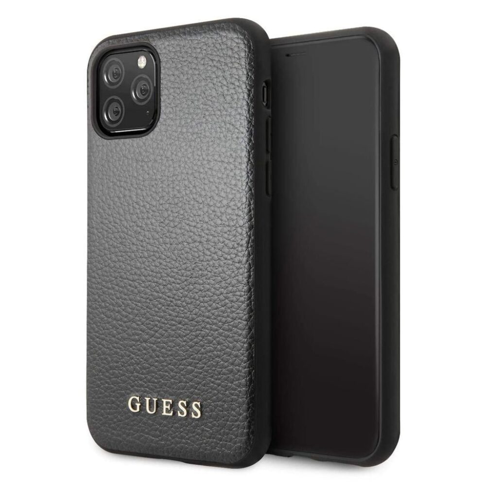Guess® Iridescent Collection GUHCN58IGLBK iPhone 11 Pro Case - Black