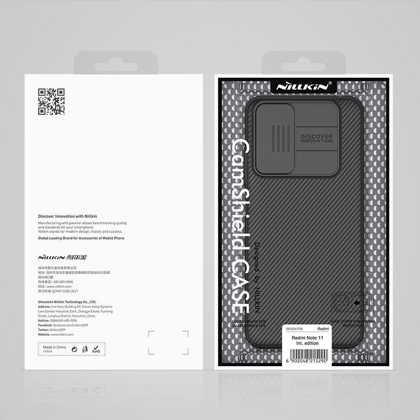 Nillkin® CamShield 6902048243101 Xiaomi Redmi Note 11 / 11S Case - Blue