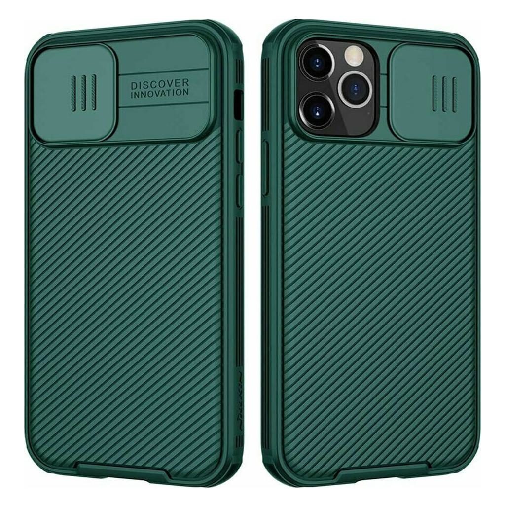 Nillkin® CamShield Pro 6902048203648 iPhone 12 Pro Max Case – Deep Green