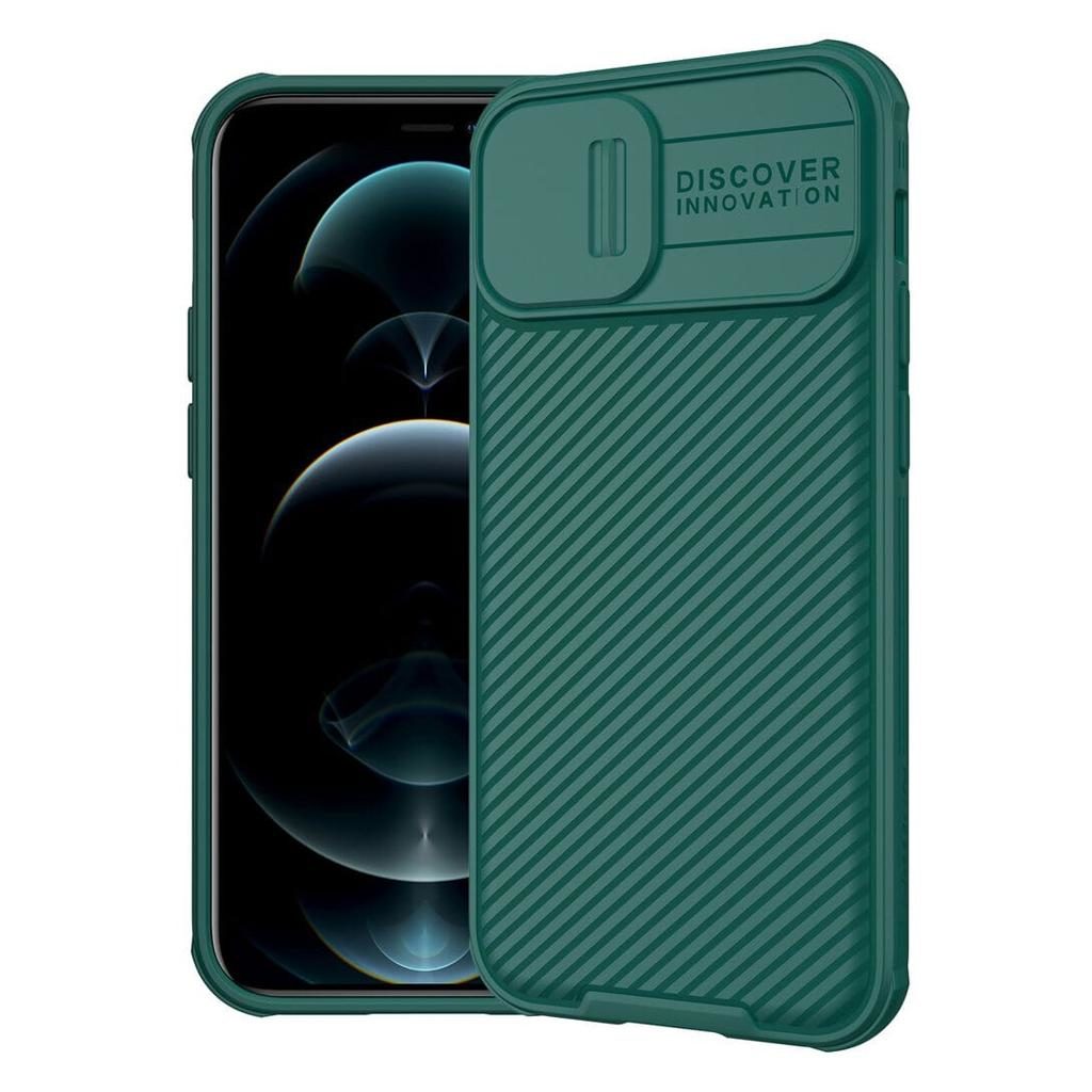 Nillkin® CamShield Pro 6902048223103 iPhone 13 Mini Case – Deep Green