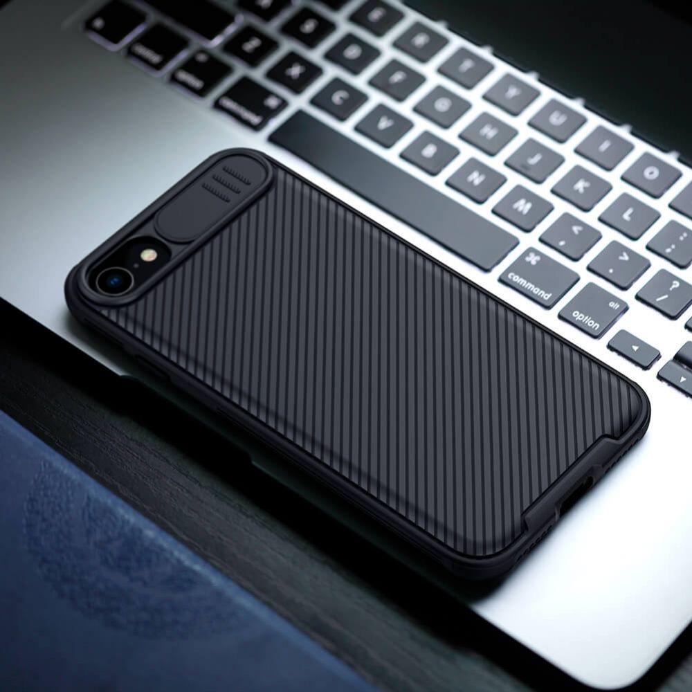 Nillkin® CamShield Pro iPhone SE (2022 / 2020) / 8 / 7 Case – Black