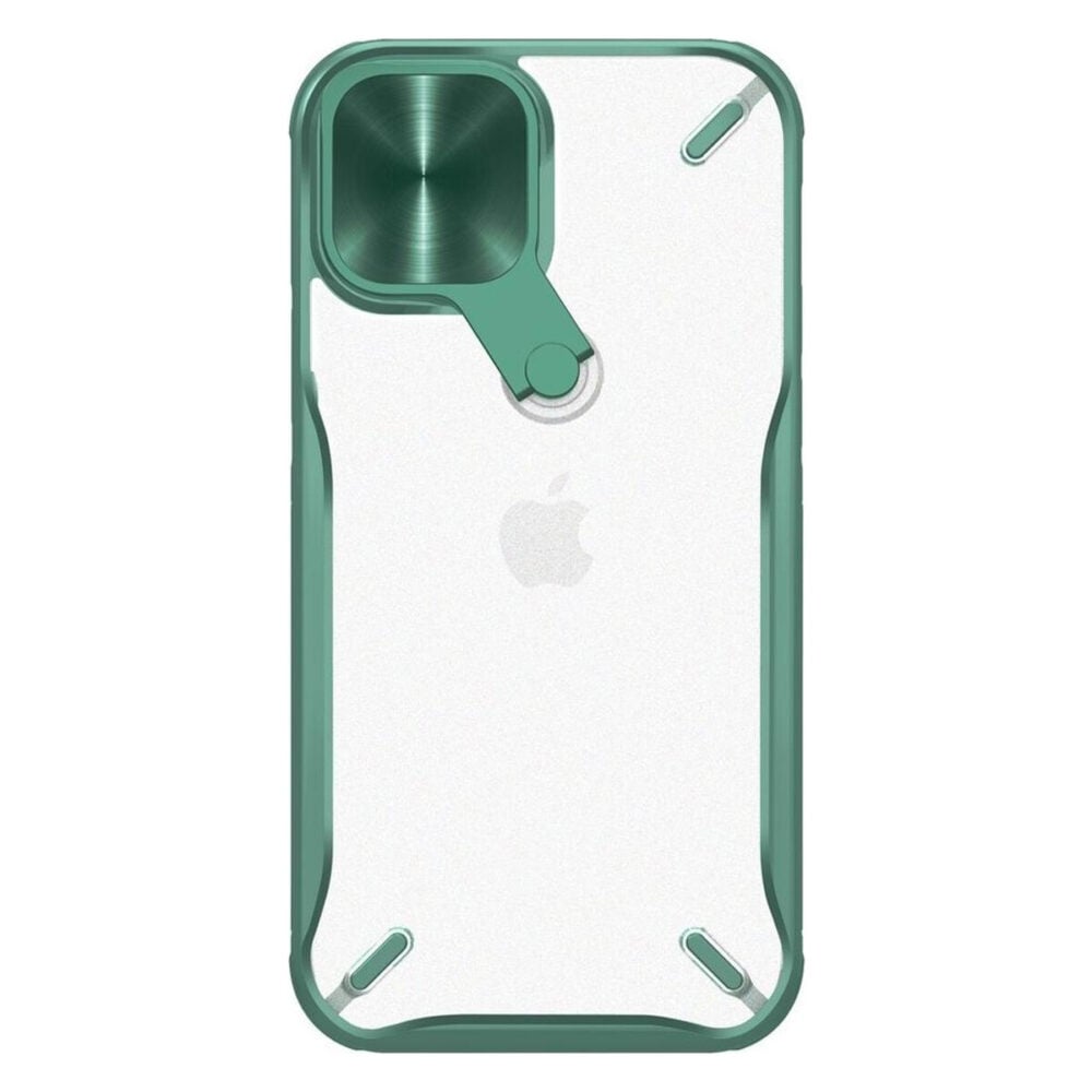 Nillkin® Cyclops 6902048206427 iPhone 12 / 12 Pro Case - Deep Green