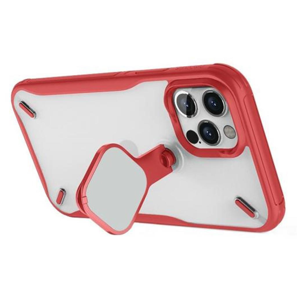 Nillkin® Cyclops 6902048206700 iPhone 12 / 12 Pro Case - Red