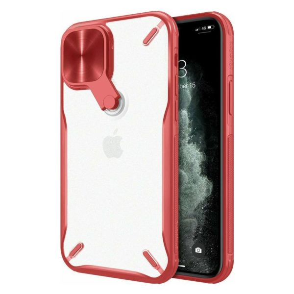 Nillkin® Cyclops 6902048207066 iPhone 12 Pro Max Case - Red