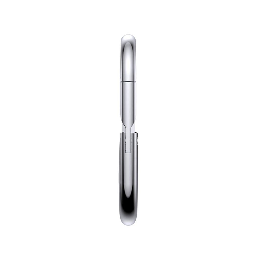 Speck® Presidio® Carabiner 142889-9696 Apple AirTag Case - Bright Silver / White
