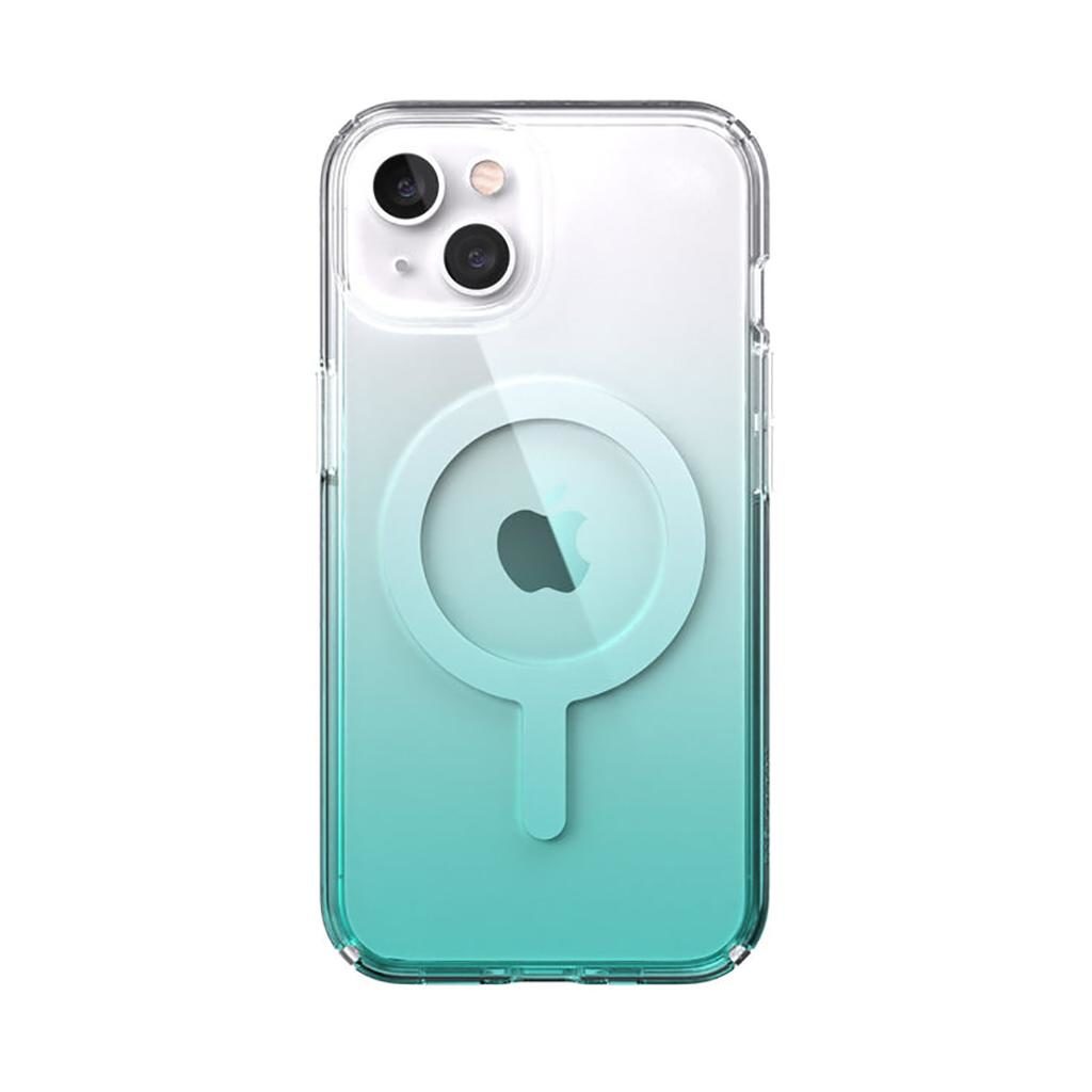 Speck® Presidio® Perfect MagSafe 141764-9594 iPhone 13 Case - Clear / Fantasy Teal Fade