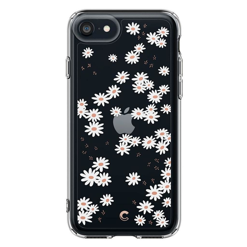 Spigen® Cecile by Cyrill Collection ACS04360 iPhone SE (2022 / 2020) / 8 / 7 Case – White Daisy