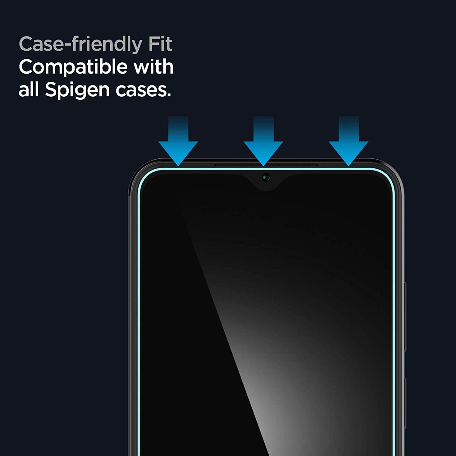 Spigen® GLAS.tR™ Slim AGL02782 Xiaomi Poco M3 / Redmi Note 9 / Redmi 9 Power / Redmi 9 Premium Tempered Glass Screen Protector