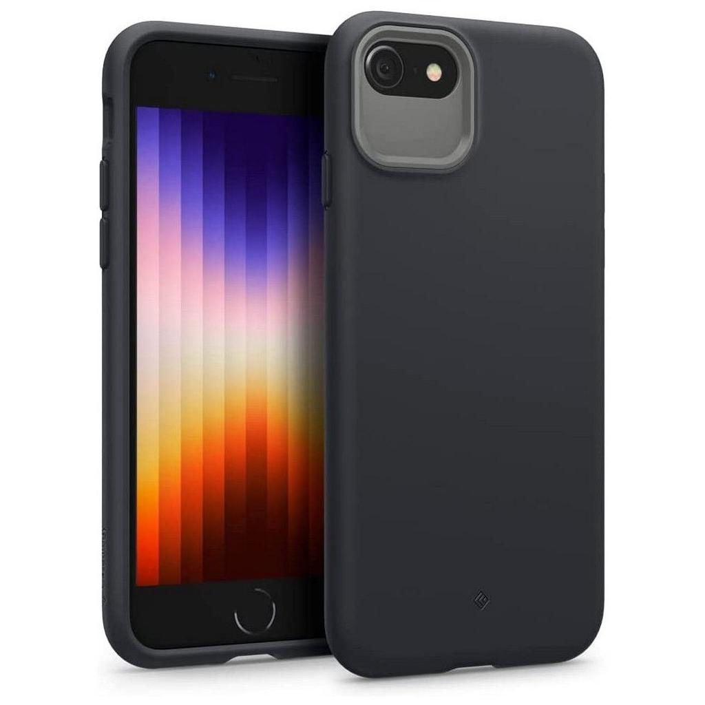 Spigen® Nano Pop by Caseology® Collection ACS04346 iPhone SE (2022 / 2020) / 8 / 7 Case – Black Sesame