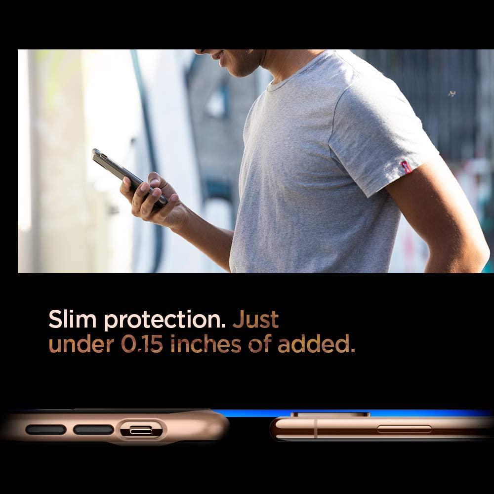 Spigen® Neo Hybrid™ 065CS25353 iPhone XS Max Case - Blush Gold