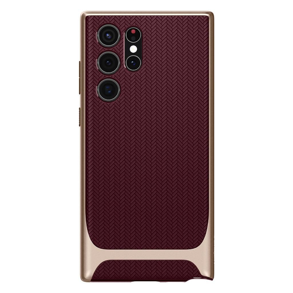 Spigen® Neo Hybrid™ ACS04382 Samsung Galaxy S22 Ultra Case - Burgundy