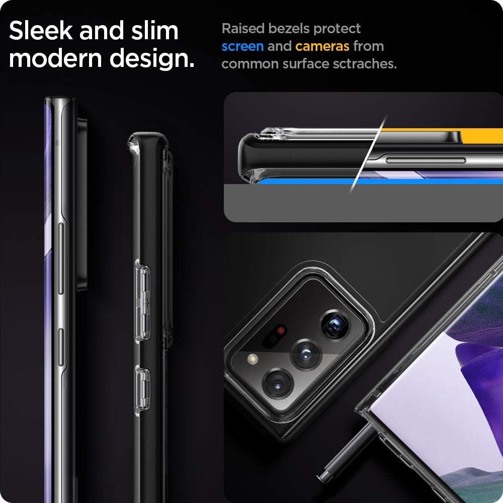 Spigen® Neo Hybrid™ Crystal ACS01400 Samsung Galaxy Note 20 Ultra Case - Black