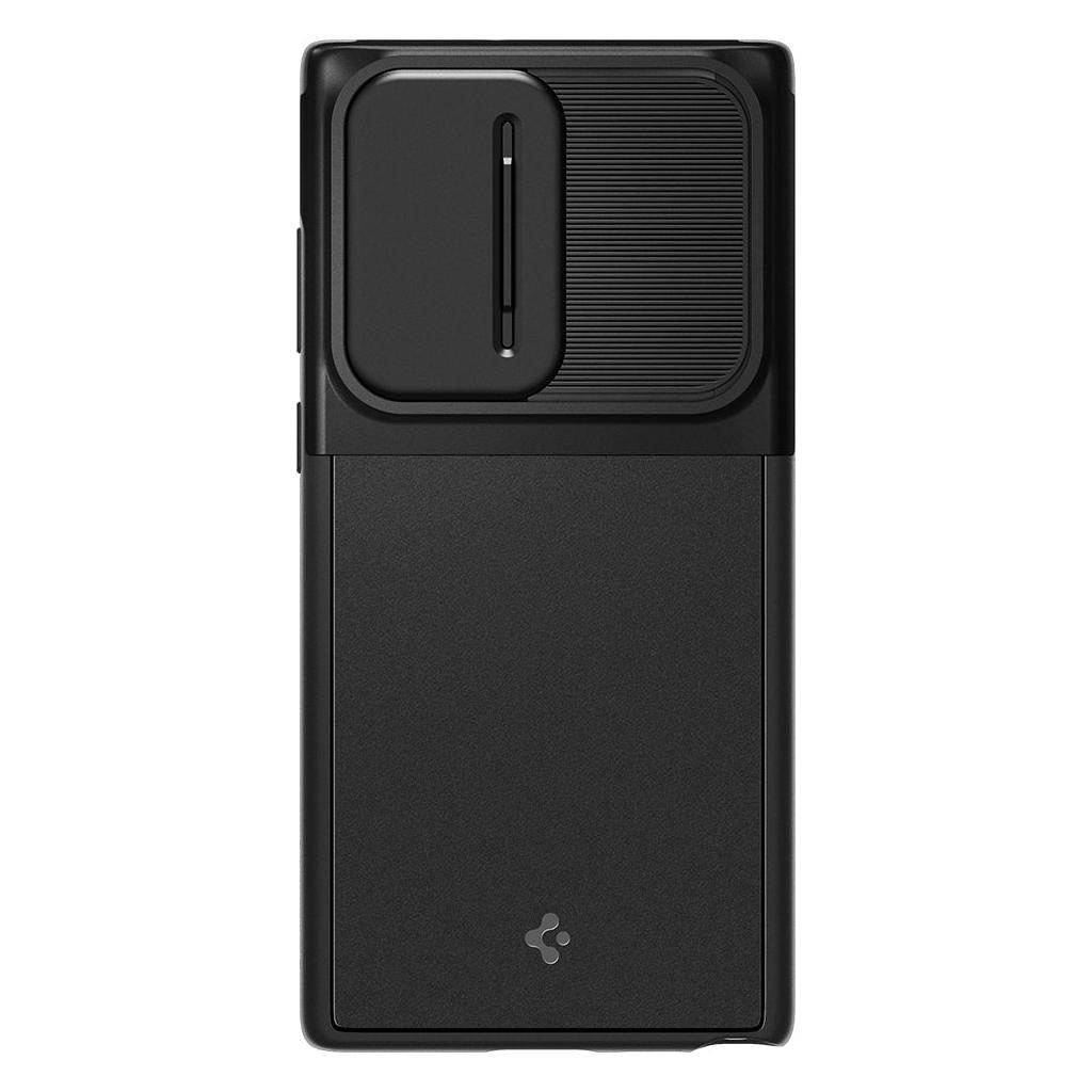 Spigen® Optik Armor™ ACS04281 Samsung Galaxy S22 Ultra Case - Black