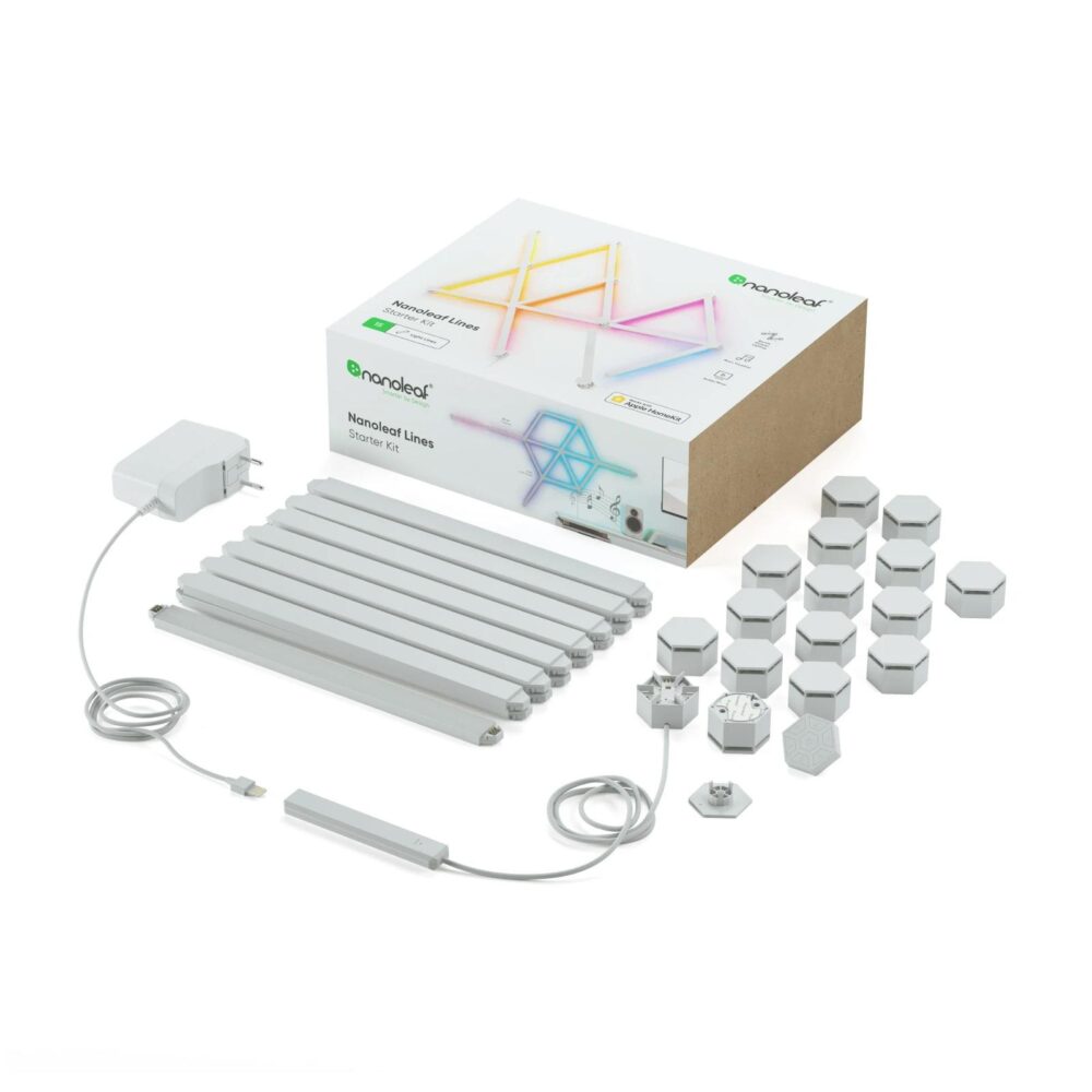 Nanoleaf® Lines NL59-K-6002LW-15PK-E EU Starter Complete Kit - 15 Lines