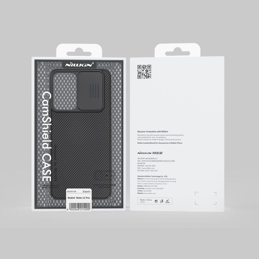 Nillkin® CamShield 6902048234833 Xiaomi Redmi Note 11 Pro / 11 Pro 5G Case - Black