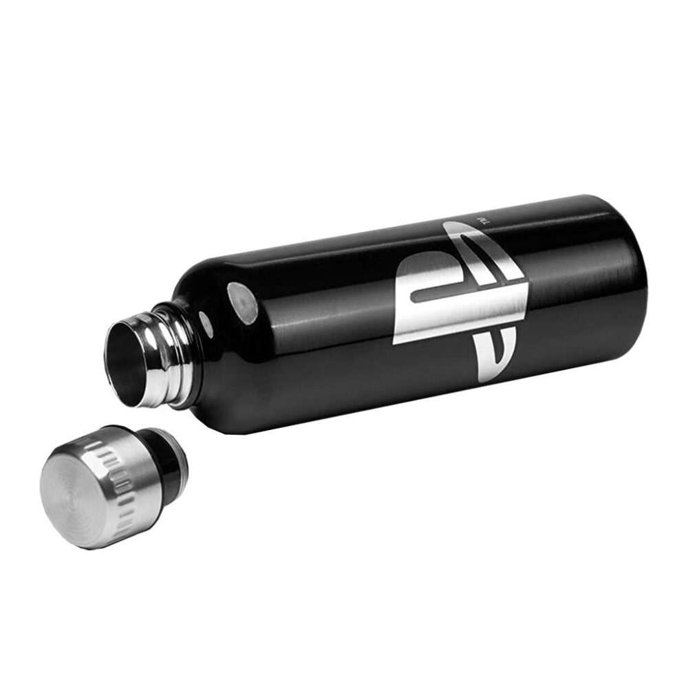 Paladone® Playstation® PP6582PS Officially Licensed Metal Water Bottle - Black