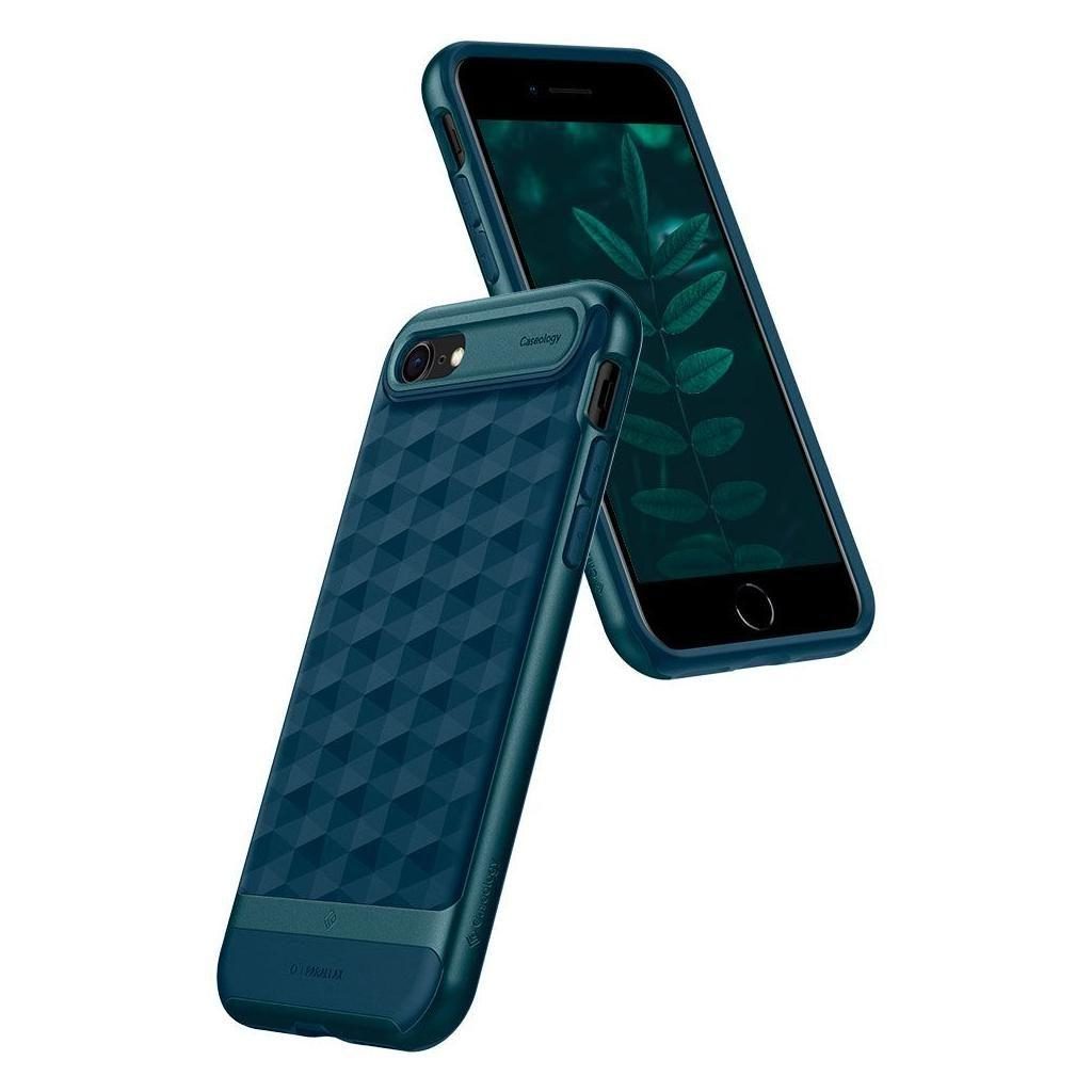 Spigen® Parallax by Caseology® Collection ACS01157 iPhone SE (2022 / 2020) / 8 / 7 Case – Aqua Green