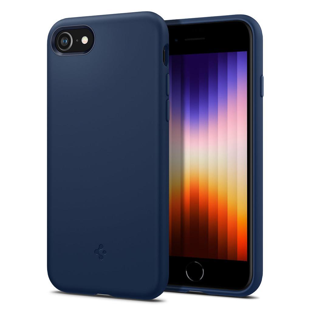 Spigen® Silicone Fit™ ACS04350 iPhone SE (2022 / 2020) / 8 / 7 Case - Navy Blue